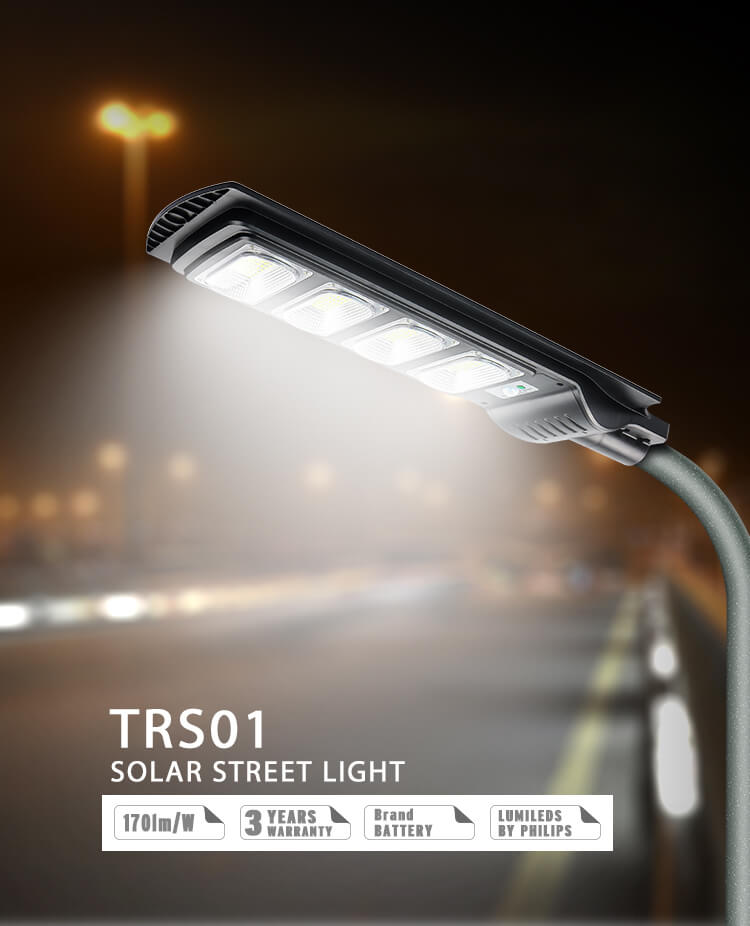 LED SOLAR STREET LIGHTS MANUFACTURER SUPPLIER CHINA TRS01 1