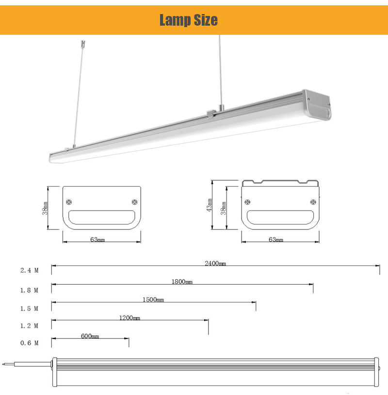 office school shop LED Linear Light A manufacturer sinostar lighting (5)