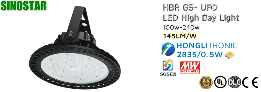 LED UFO High Bay Lights HBR G5